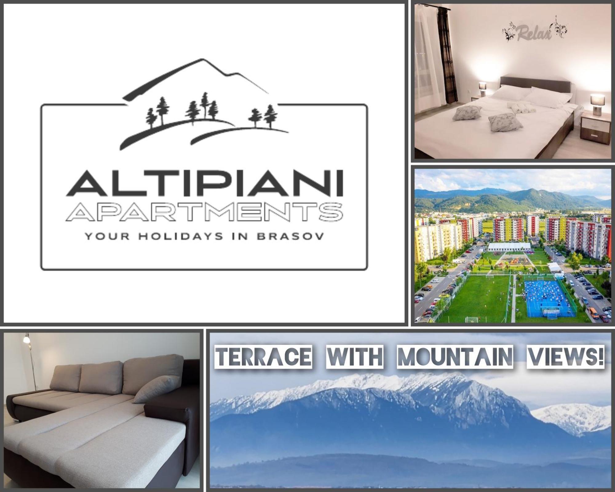 Apartment Altipiani Panoramic Braşov Exterior foto